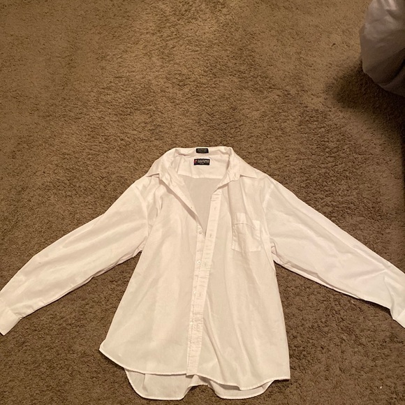 White mens button down - Picture 1 of 3